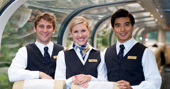 Rocky Mountaineer Staff, GoldLeaf Service