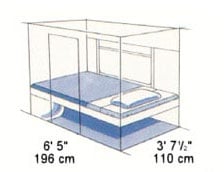 VIA Rail Single Bedroom